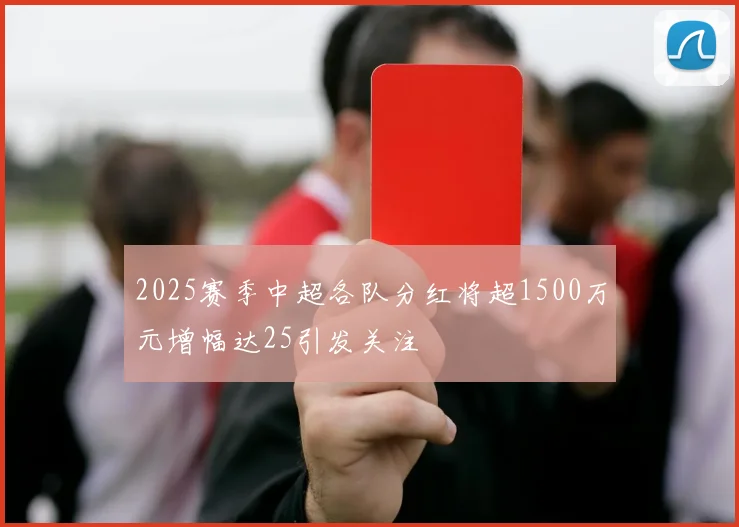 2025赛季中超各队分红将超1500万元增幅达25引发关注