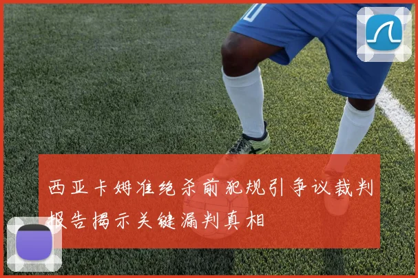 西亚卡姆准绝杀前犯规引争议裁判报告揭示关键漏判真相